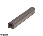 ターミナルラバー（穴なし金具なし）黒 50×50×2000Lmm　KSN5-20