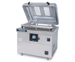 据置型真空包装機 ガス封入機能付（液晶タッチパネルタイプ）3300W　V-856-G
