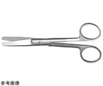 Napox マイクロ剪刀　反型　キャップあり 1-9916-03 マイクロ剪刀 115mm 直刀 YS-7115 【AXEL】 アズワン