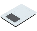量HAKARI ガラストップデジタルキッチンスケール 1.0kg用　D6607