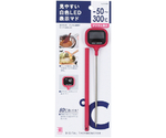 測HAKARI デジタル温度計 ピンク 白色LED　D6480