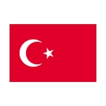 ビッグフラッグ小 国旗 トルコ 小（販促用）　54447