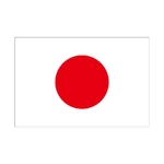 ビッグフラッグ小 国旗 日本 小（販促用）　54449