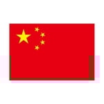 ビッグフラッグ小 国旗 中国 小（販促用）　54451