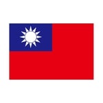 ビッグフラッグ小 国旗 台湾 小（販促用）　54453