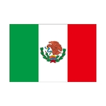 ビッグフラッグ小 国旗 メキシコ 小（販促用）　54462