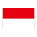 ビッグフラッグ大 国旗 インドネシア 大（販促用）　54487