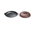 アルミ陶板鍋素焼き茶 横綱 42cm M10-541