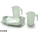 個装ディスポ 目盛付きジャグ 非滅菌 1000mL PP 1箱(18個入)　8432P-1000