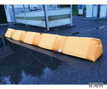 パネル式ウォーターフェンス レギュラー型（三角形状）4m　
