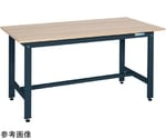 軽量作業台（KKタイプ/耐荷重350kg/木目メラミン天板/H740/固定式） 1500×900×740mm　KK-50MKD