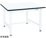 中量作業台（KTタイプ/均等耐荷重800kg/メラミン天板/H740/固定式） 1500×750×740mm　KT-593MW