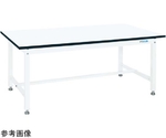中量作業台（KTタイプ/均等耐荷重800kg/メラミン天板/H740/固定式） 1800×600×740mm　KT-683MW