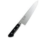 角三郎 ハイカーボン10A ツバ付パッカー柄 牛刀 21cm　1251910