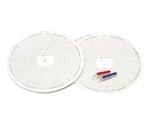 温湿度記録計 温湿きろく君用補用品セット CP101-W（8日用）　5526200