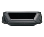 メラミン 角型フードパン 1/3 UL-1365-BK 黒　2106220