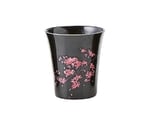 温感黒カップ 桜 小 B52-27　1132660