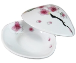 アルセラム強化食器 錦桜絵貝型珍味 EC20-24　1133160