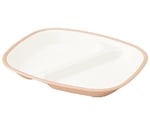E-エポカルカラー食器 角仕切皿 PNS-21EP ピンク　2216820
