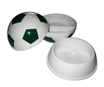 お子様ランチ皿 サッカーボール 大（仕切付）YB-SRLG グリーン　5049000
