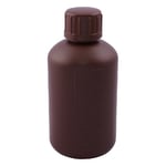 2-5077-01-77 広口丸型遮光瓶SCC（茶）100mL 5個×2袋入 【AXEL