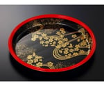 寿司容器 HS桶 M400 花泉-BK 身LL 80枚　33399
