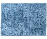 SUSU 抗菌ストロングWバスマットEC ブルー 50×70cm　