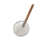 神田鉄鍋 炭化竹柄 そば揚げ 極細目 28cm　041287