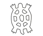 中華細工用抜型 亀小小　080011