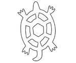 中華細工用抜型 亀大　080003