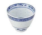 ホタル陶器茶碗 3インチ （花）100　311079