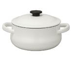 野田琺瑯 ホワイトルーク キャセロール LK-21T 21cm　475219
