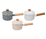 野田琺瑯 クルール ソースパン14cm グレー　475228