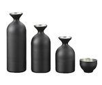 メタル丼 徳利 黒アクリル塗装 徳利レギュラー?2合　387360