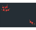 尺3抗菌四季彩まっと 幽玄の華 梅（1月～3月）（50枚入）　66766