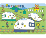 サンリオお子様ぬり絵まっと SHINKANSEN （100枚入）　64360