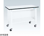 一人用作業台（耐荷重150kg/W1200×D600×H810mm/キャスター付）　CPB-126W