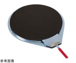 クルクル回転盤（KH/スチールタイプ/ゴムマット付/バンド式ハンドストッパー付）W440×D625×H16mm　KH-410BK