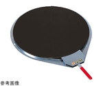 クルクル回転盤（KH/スチールタイプ/ゴムマット付/バンド式ハンドストッパー付）W540×D725×H16mm　KH-510BK