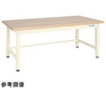 重量作業台（KW/耐荷重2000kg/木目メラミン天板/W1200×D800mm）アイボリー　KWM-128I