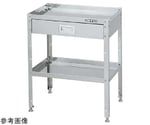 ステンレススペシャルワゴン（SUS430/固定式/引出付）W600×D400×H730mm　SN4-6072A
