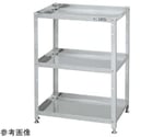 ステンレススペシャルワゴン（SUS430/固定式）W600×D450×H810mm　SN4-6483