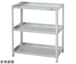 ステンレススペシャルワゴン（SUS430/固定式）W750×D450×H810mm　SN4-7483