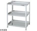 ステンレススペシャルワゴン（SUS430/固定式）W750×D500×H730mm　SN4-7573