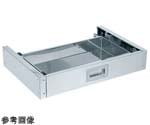 ステンレススペシャルワゴン用オプション 引出し W476×D290×H80mm　SR3-6040A