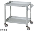 ステンレススペシャルワゴン（SUS430/ナイロンウレタン車/スチール金具仕様）W600×D400×H600mm　SR4-6062TNU