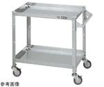 ステンレススペシャルワゴン（SUS430/ナイロンウレタン車/スチール金具仕様）W600×D450×H600mm　SR4-6462TNU