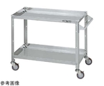 ステンレススペシャルワゴン（SUS430/ナイロンウレタン車/スチール金具仕様）W750×D500×H600mm　SR4-7562TNU