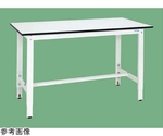 軽量高さ調整作業台（TKK8/耐荷重200kg/ポリエステル天板/W1500×D900×H800～1000mm）　TKK8-159LW