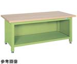 超重量作業台（W/耐荷重3000kg/木目メラミン天板/W1200×D800×H740mm）　WM-12P